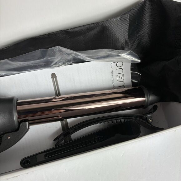 Prizm 1” Professional Rotating Curling Iron Nano Titanium Auto Spin - Picture 3 of 8